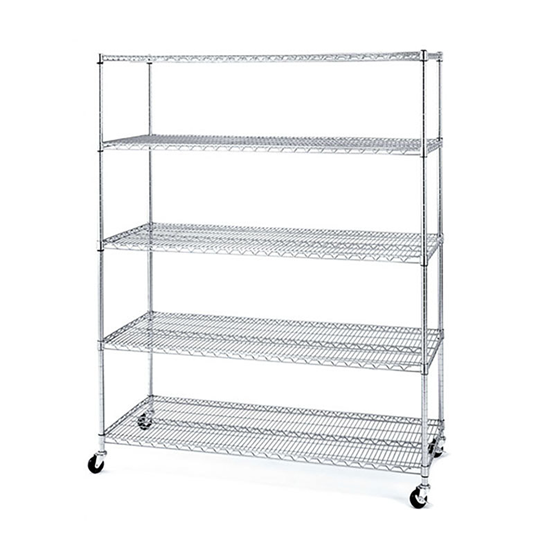 Chrome Wire Shelving