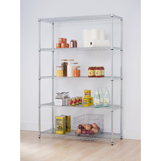 Chrome Wire Shelving