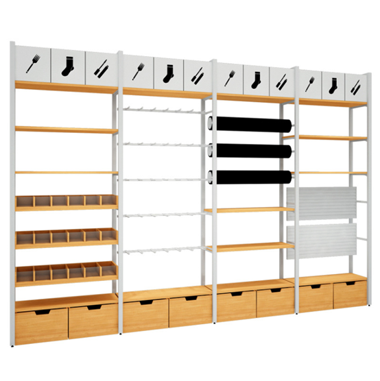 miniso shelving