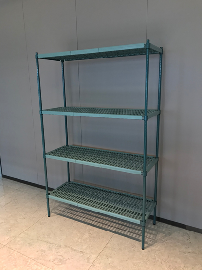 Plastic shelf