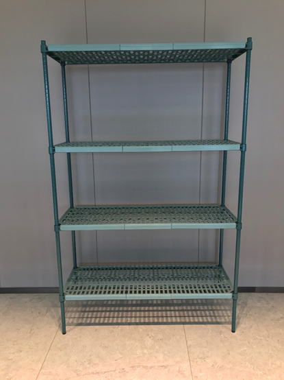 Plastic shelf