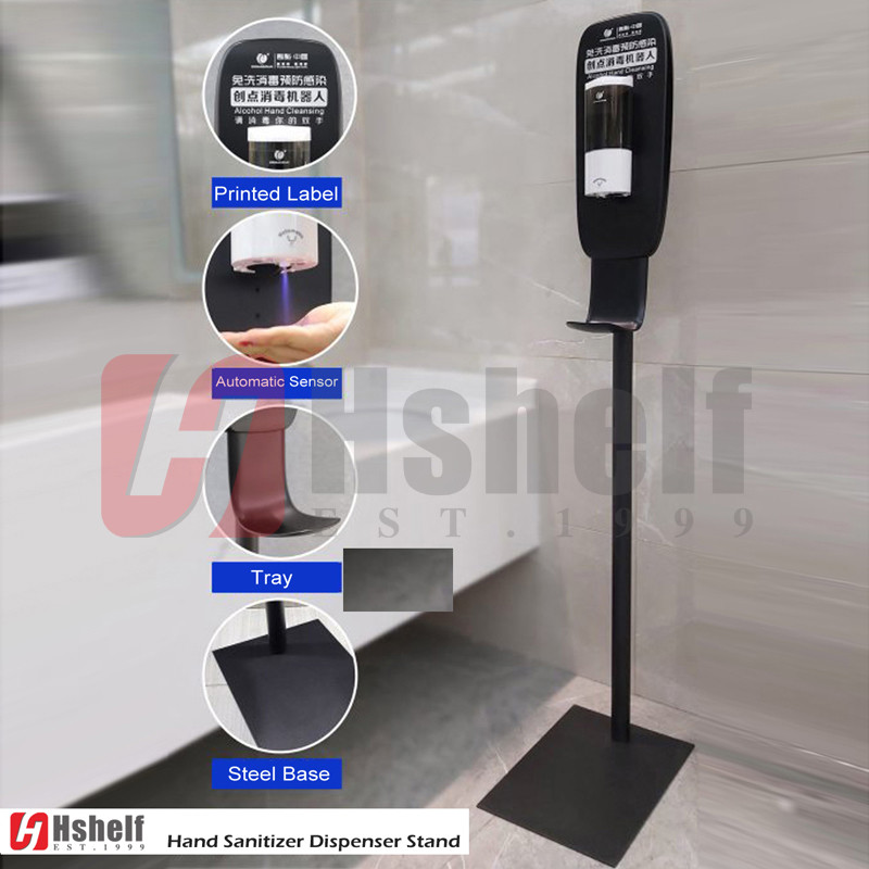 automatic hand sanitizer dispenser stand