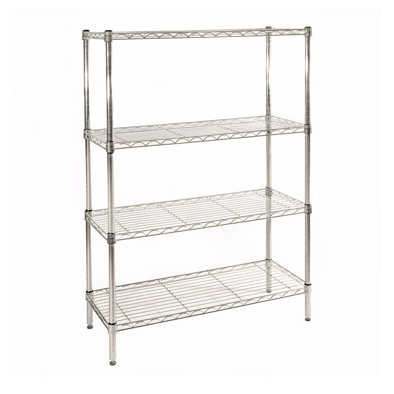 Hshelf wire shelving with wheels customized for DIY store-2