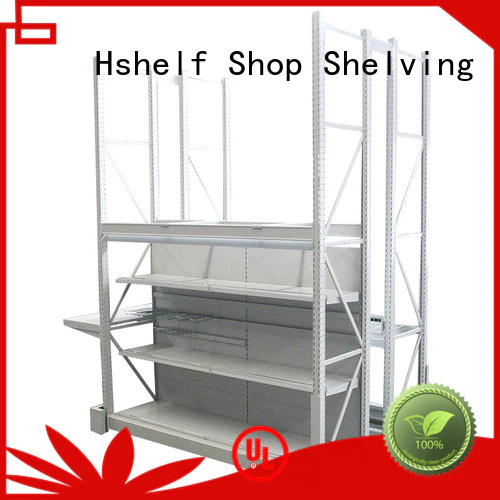 Hshelf commercial shelving customized for hypermarket
