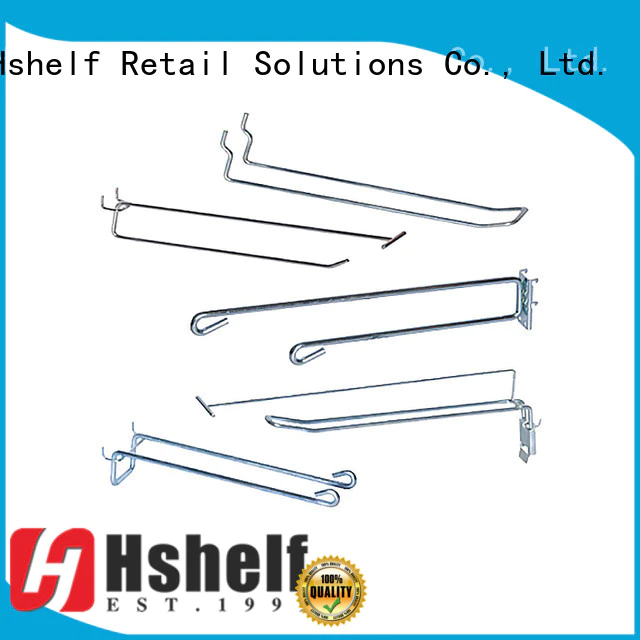 Hshelf custom slatwall accessories directly sale for retail shelf