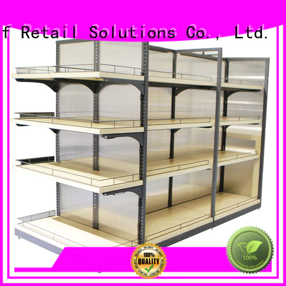 space saving retail store shelving customized for convenience store