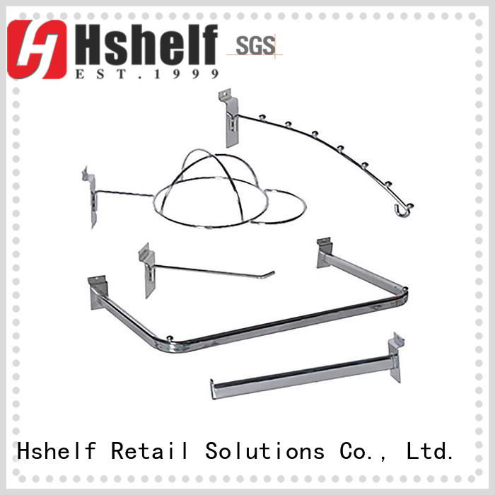 Hshelf wide range pegboard hooks customized for retail shelf