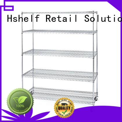 adjustable level chrome wire shelving directly sale for DIY store