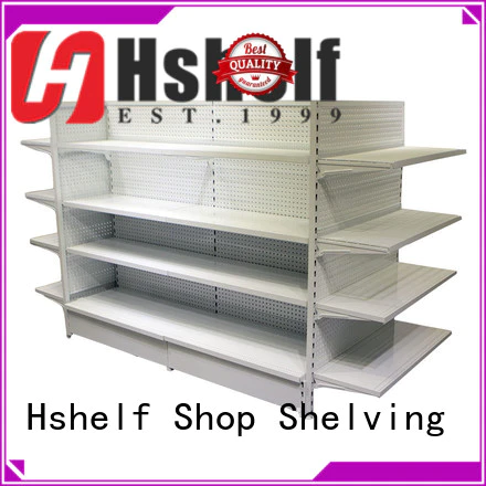 Hshelf PVC panel slatwall display factory price