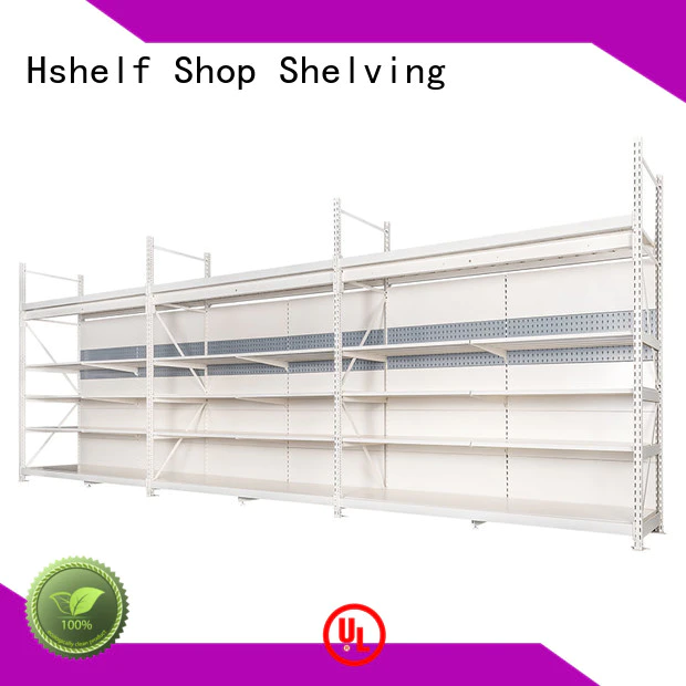 Hshelf built-in heavy duty shop shelves customized for store