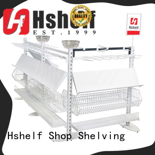 Hshelf oem custom retail shelving manufacturer for display