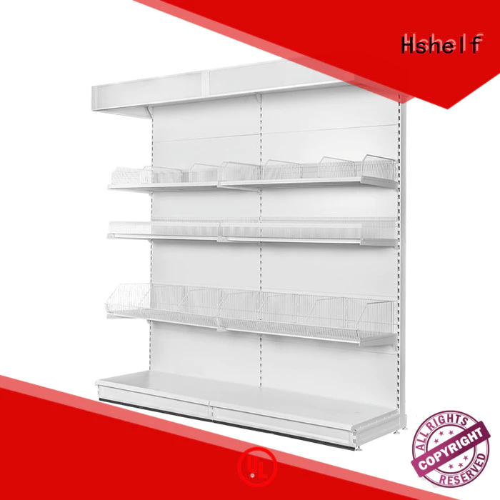 simple structure warehouse shelving design for store