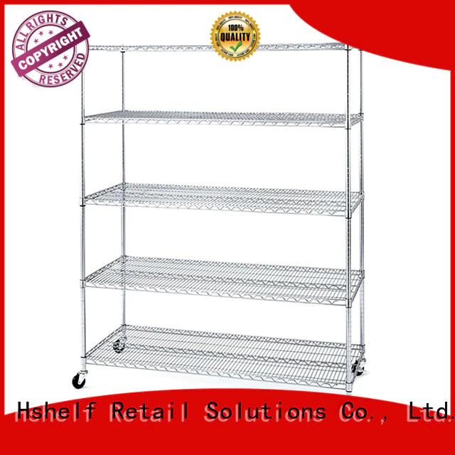 commercial wire rack series for retail shops