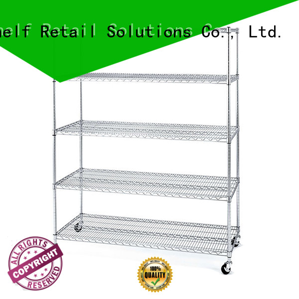 various structures chrome wire shelving directly sale for DIY store