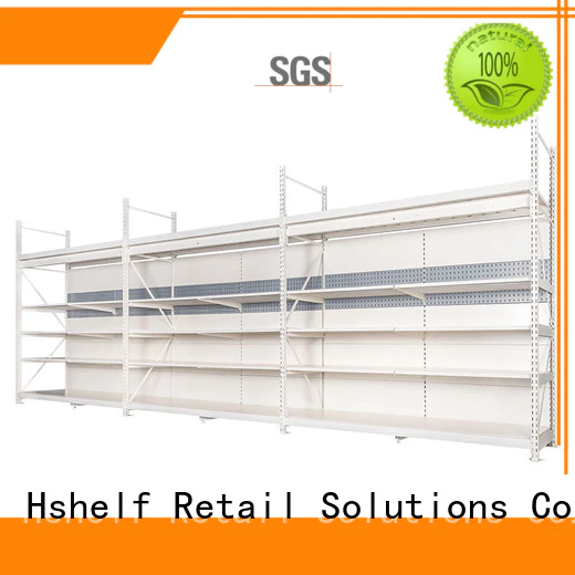 Hshelf heavy-duty retail shelving system for store