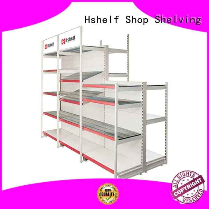 retail wall shelving with good price for store Hshelf