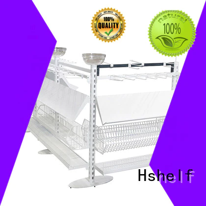 Hshelf custom retail shelving wholesale products for sale for supermarket