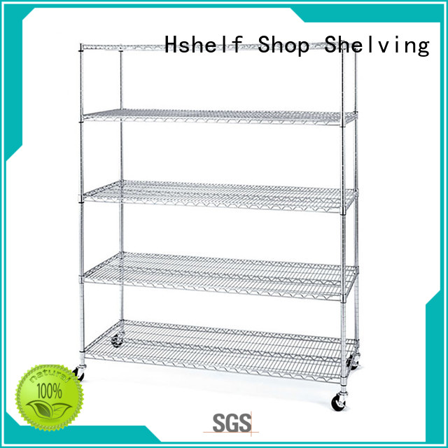 various structures chrome wire shelving unit directly sale for retail shops