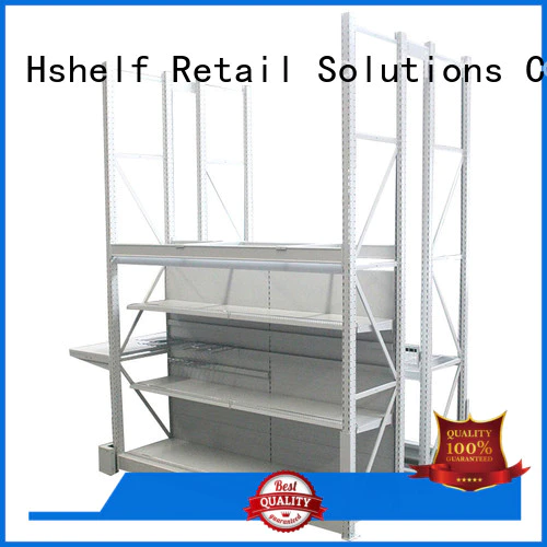 Wholesale heavy duty metal shelving customized for hypermarket