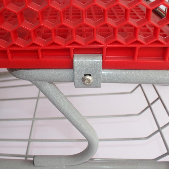 Plastic Shopping Trolley Unfold Supermarket DurableTrolley with High Capacity 200L 180L 165L