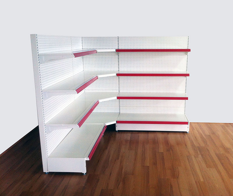 Internal Corner Retail Shop Shelves Display Shelving Unit Hshelf