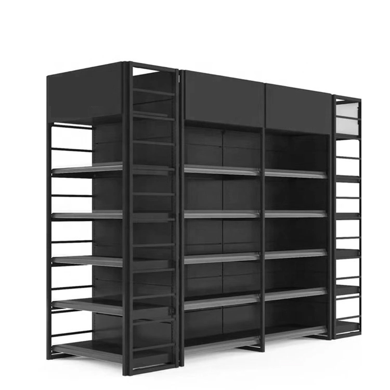 commercial mental gondola shelving for sale with high quality