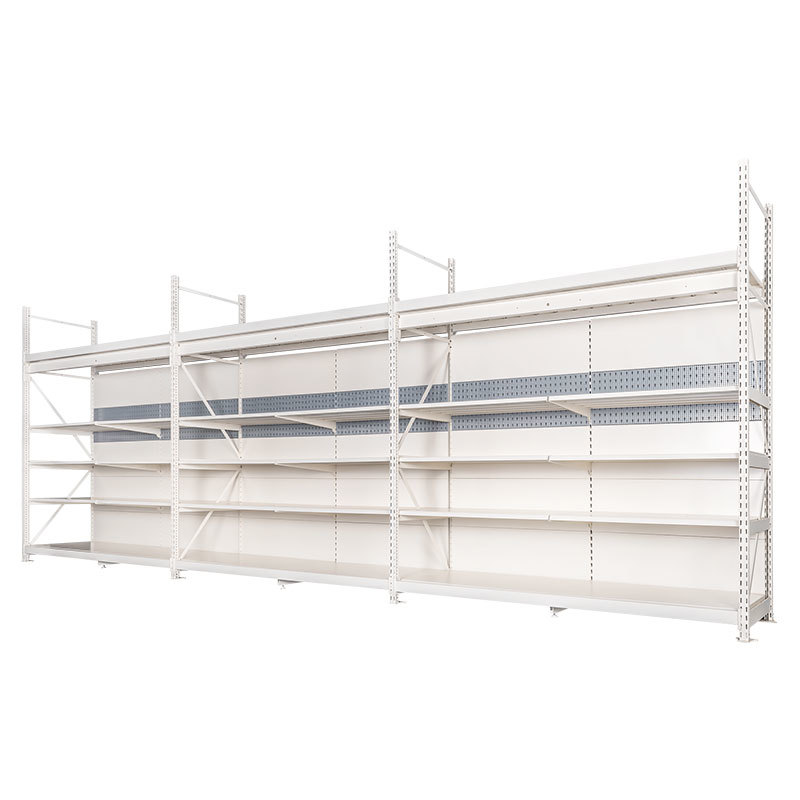 Integrated shop shelving