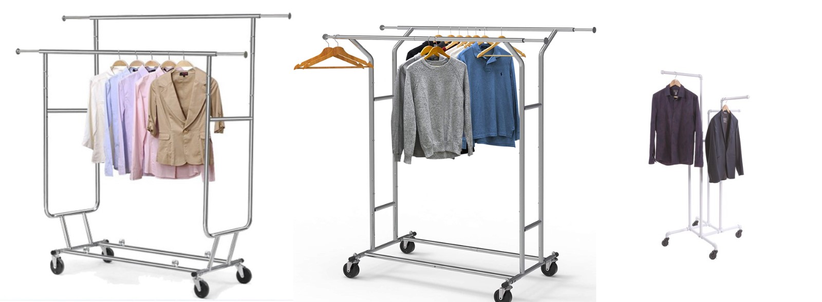 Garment Racks with wheels