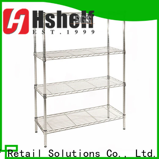 Hshelf adjustable level steel wire shelving customized for DIY store