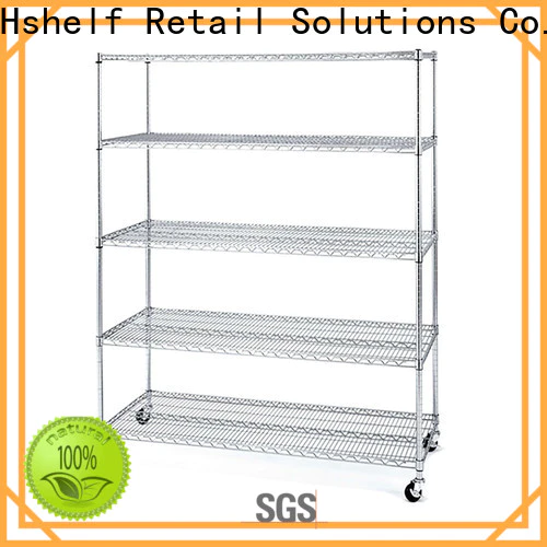 adjustable level industrial wire shelving from China for DIY store