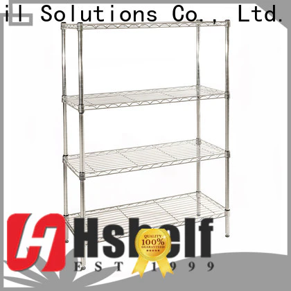 Hshelf adjustable level chrome wire shelving unit from China for home use
