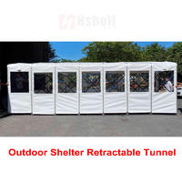External Shelter Queue Tent for Retail Stores, Schools