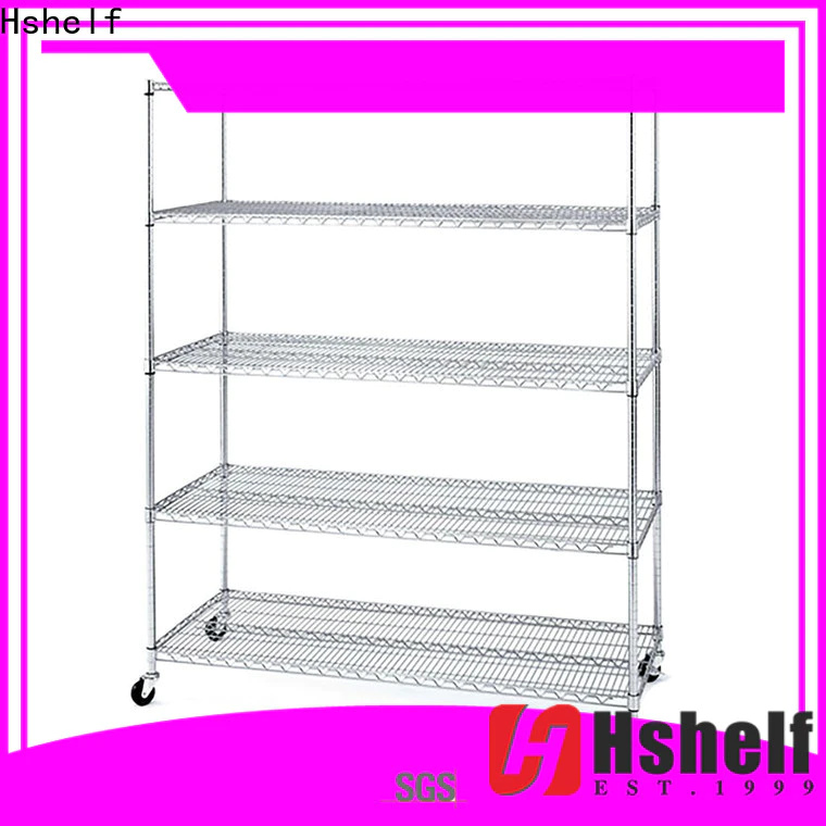 Hshelf stainless steel wire shelves series for DIY store