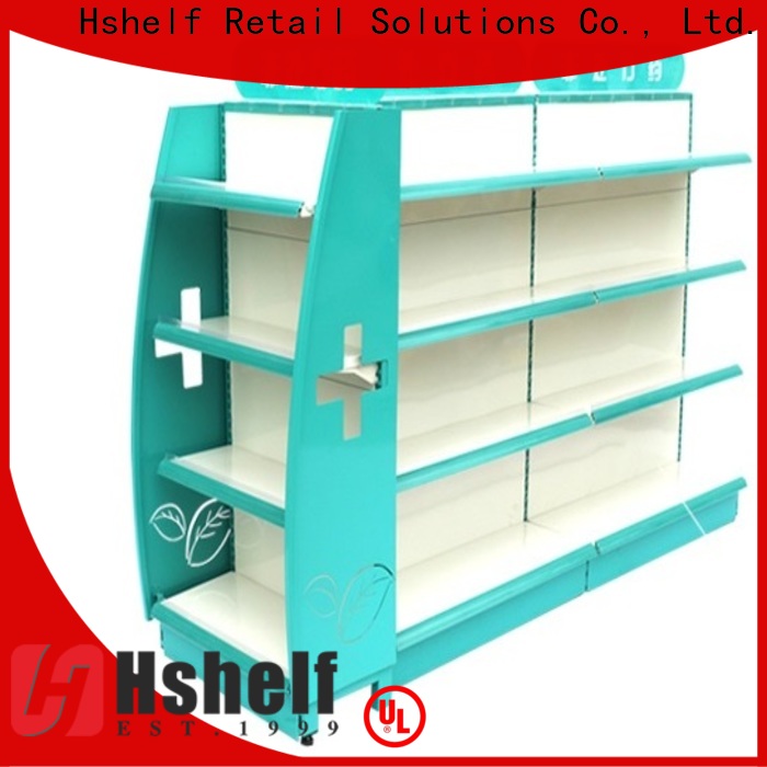 Hshelf shelf pharmacy with good price for cosmetic store