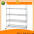 commercial wire shelving with wheels series for DIY store