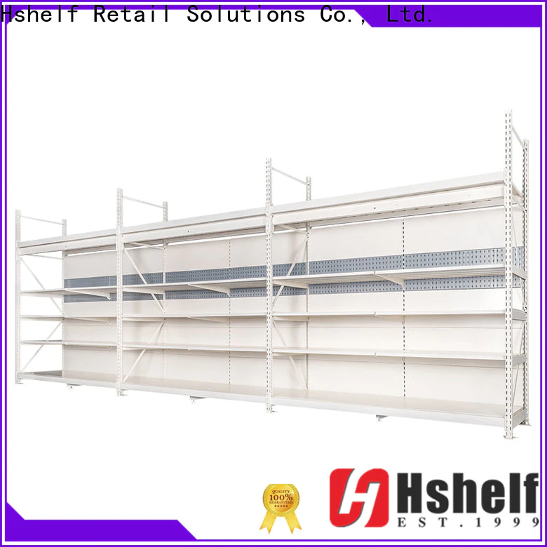 Wholesale large shelving units manufacturer for big supermarkets