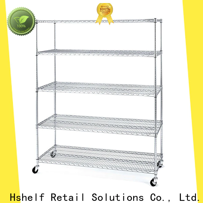 various structures steel wire shelving manufacturer for retail shops