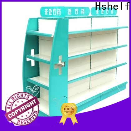 Hshelf simple pharmacy fixtures factory for drugstores
