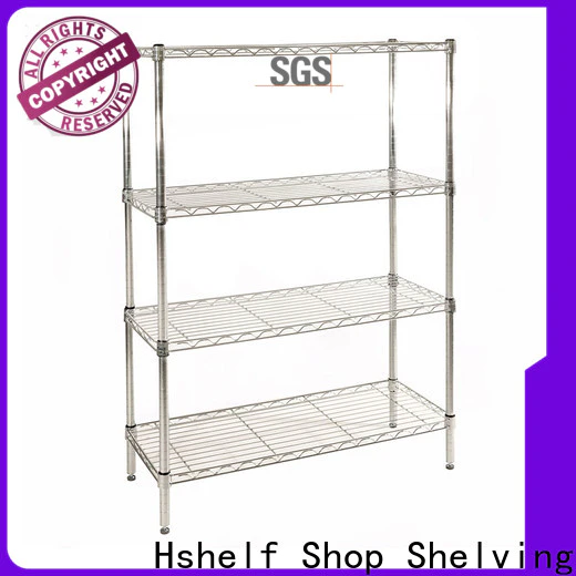 Hshelf wire shelving with wheels customized for DIY store