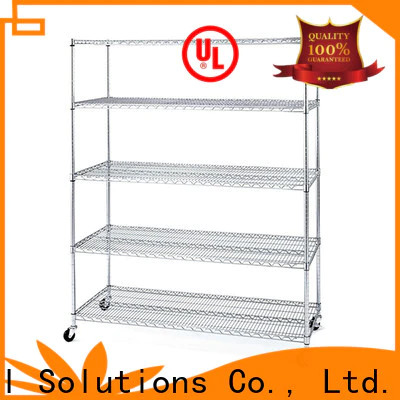 Hshelf adjustable level stainless steel wire shelves directly sale for DIY store
