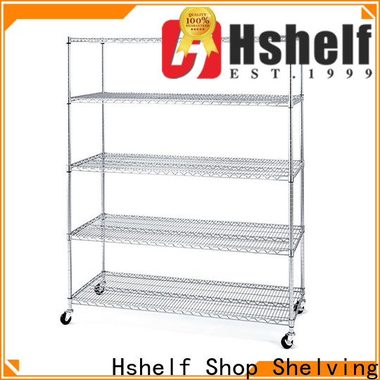 commercial chrome wire shelving directly sale for DIY store