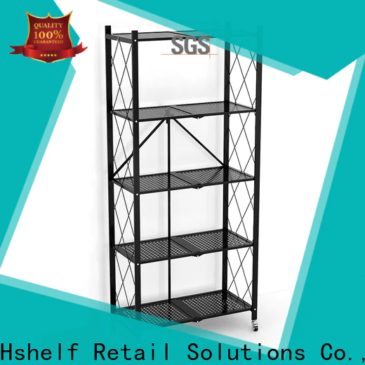 Hshelf industrial wire mesh shelves customized for DIY store