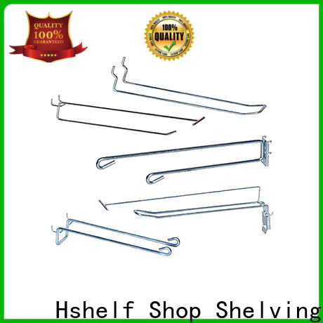 Hshelf various types slatwall accessories from China for hardware shop